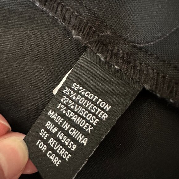 Prosperity Stretch Denim Jacket Women's SMALL Washed Black - Picture 4 of 6